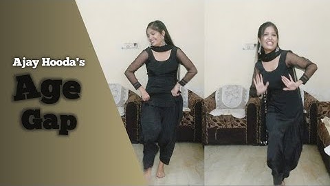 Age Gap song dance cover by Simran Singh | Ajay Hooda | Haryanvi Song