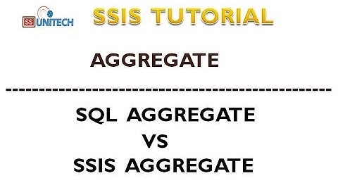 aggregate transformation in ssis | ssis interview questions and answers | ssis tutorial part 18