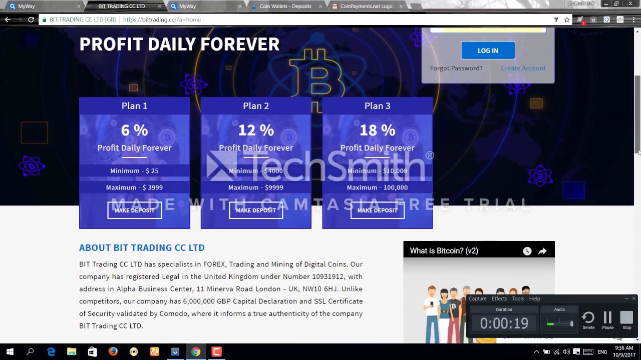 Do You Want Earn Bitcoin Earn 6 To 18 Daily Forever In Hindi - 