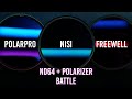 ND/PL Filters comparison - Polarpro vs Nisi vs Freewell