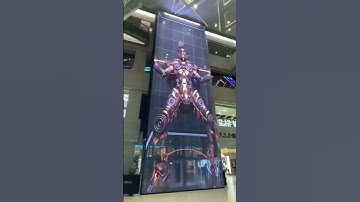 Transparent LED Screen in  Shopping Mall - Hangel LED