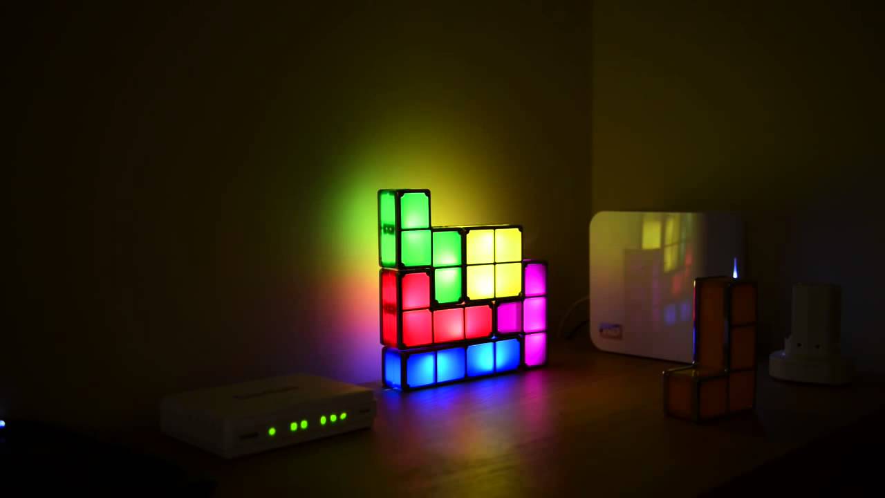 Coole idee: tetris led lampe schöne dekoleuchte youtube