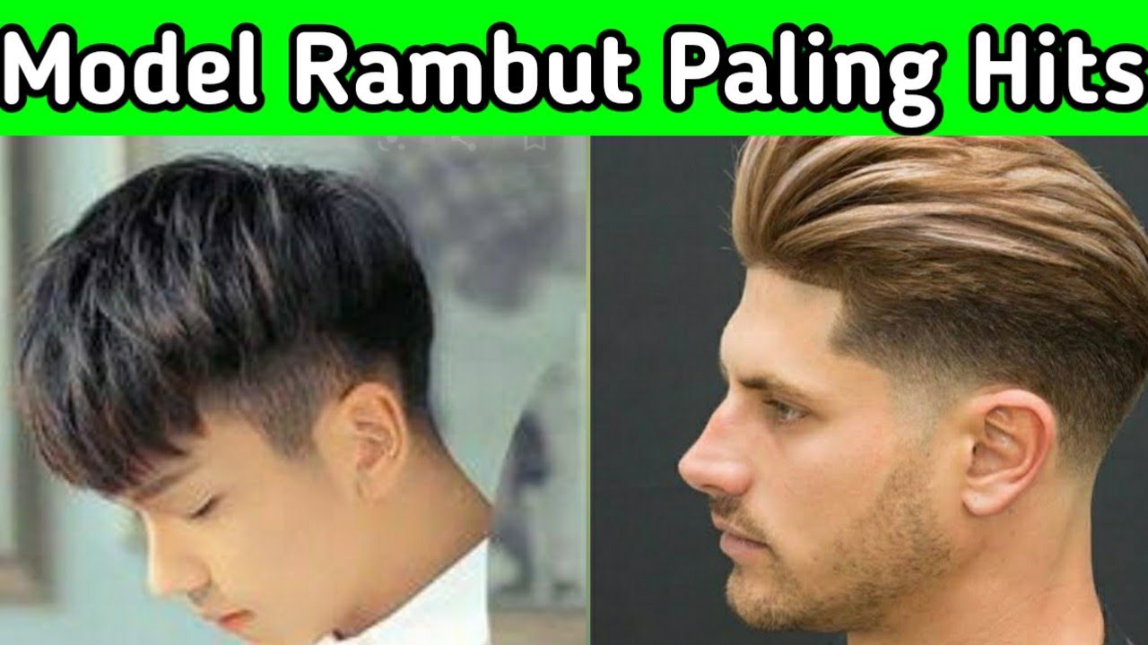 13 MODEL RAMBUT PRIA PALING HITS - YouTube