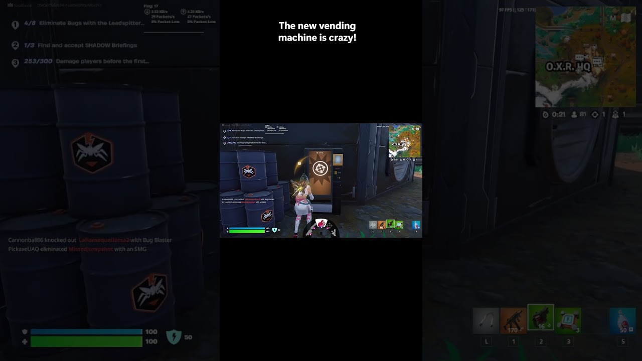 The new vending machine!