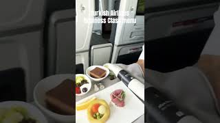 Turkish Airlines Business Class menu #турция2025 #businessclass #turkishairlines  #istanbulairport