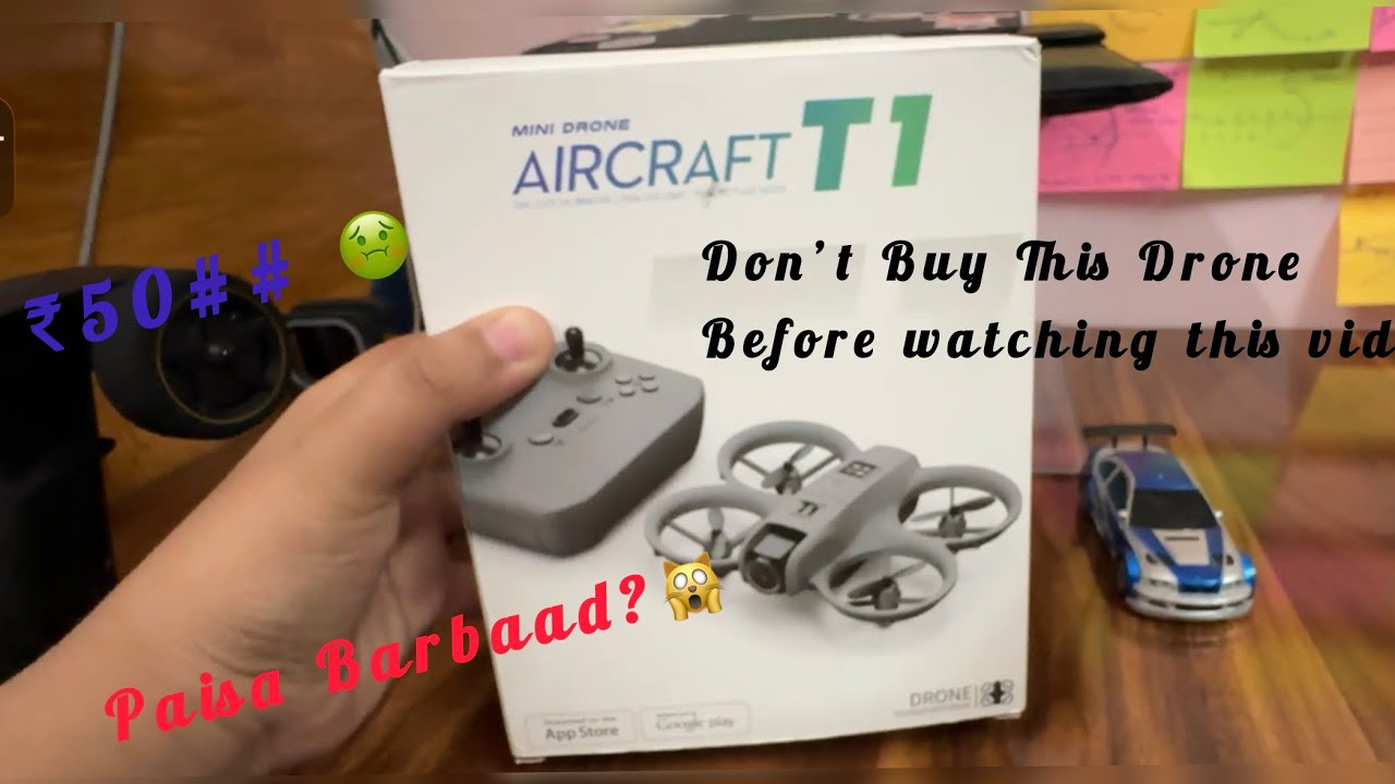 T1 \ gt3 drone with 4k camera Dji neo Copy 😛 #drone #aircraft #toys #unboxing 