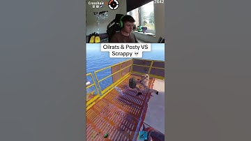 Oilrats & Posty vs Scrappy 🤯 #oilrats #rust #shorts