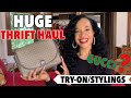 Huge Collective THRIFT HAUL | TRY-ON