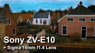 Sony ZV E10 l Sigma 16mm f1.4 l Cinematic Footage