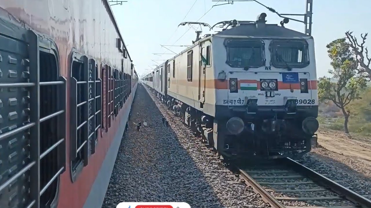 Vadodara WAP7 Lead 12181 Jabalpur Ajmer Dayodaya SF Express 