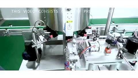 Lipstick Labelling machine