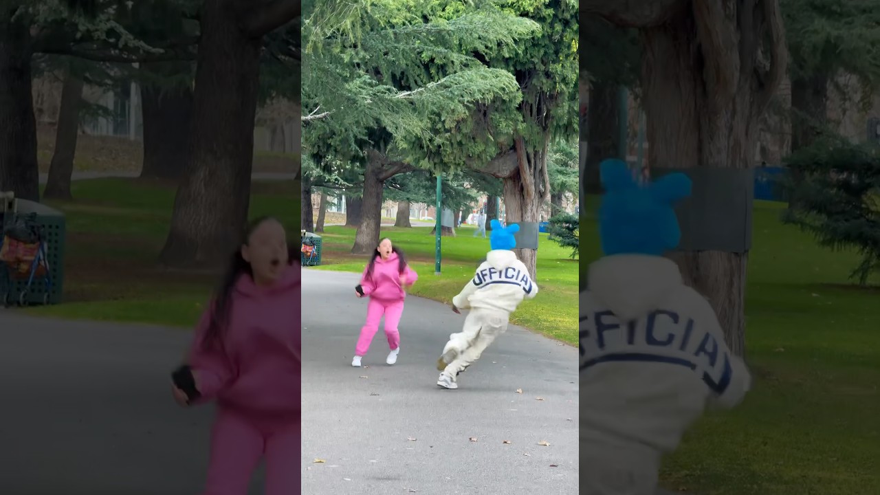 They All Just Ran #viral #youtubeshorts #prank