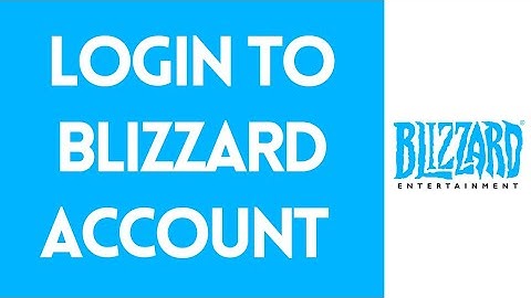 Blizzard Login (2022) | Blizzard Battle Net Login (Step By Step)