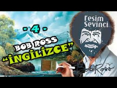 BOB ROSS İLE RESİM SEVİNCİ - SOĞUK BİR KIŞ SABAHI (İNGİLİZCE)