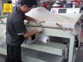 Thermoforming corian vacuum forming machine with silicone membrane