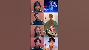 Squid Game & KPop Demon Hunters "Mm?" #memes #funny #squidgame #shorts #kpop