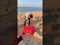 رسم على رمل البحر رسم على رمل البحر