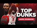 Throw it DOWN big fella 😤 | Andre Drummond&#39;s Top 10 Dunks of the 2023-24 Season | Chicago Bulls