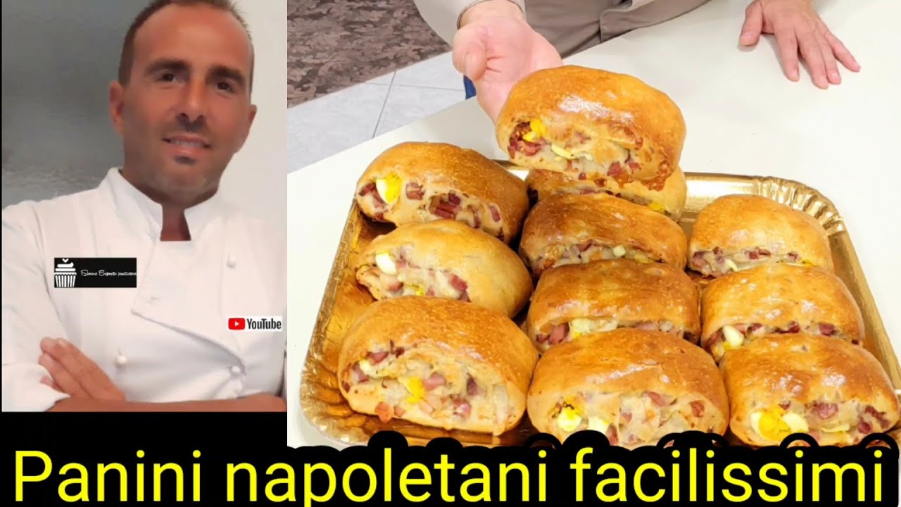 Panini napoletani rosticceria napoletana originale facilissimi da fare con planetaria