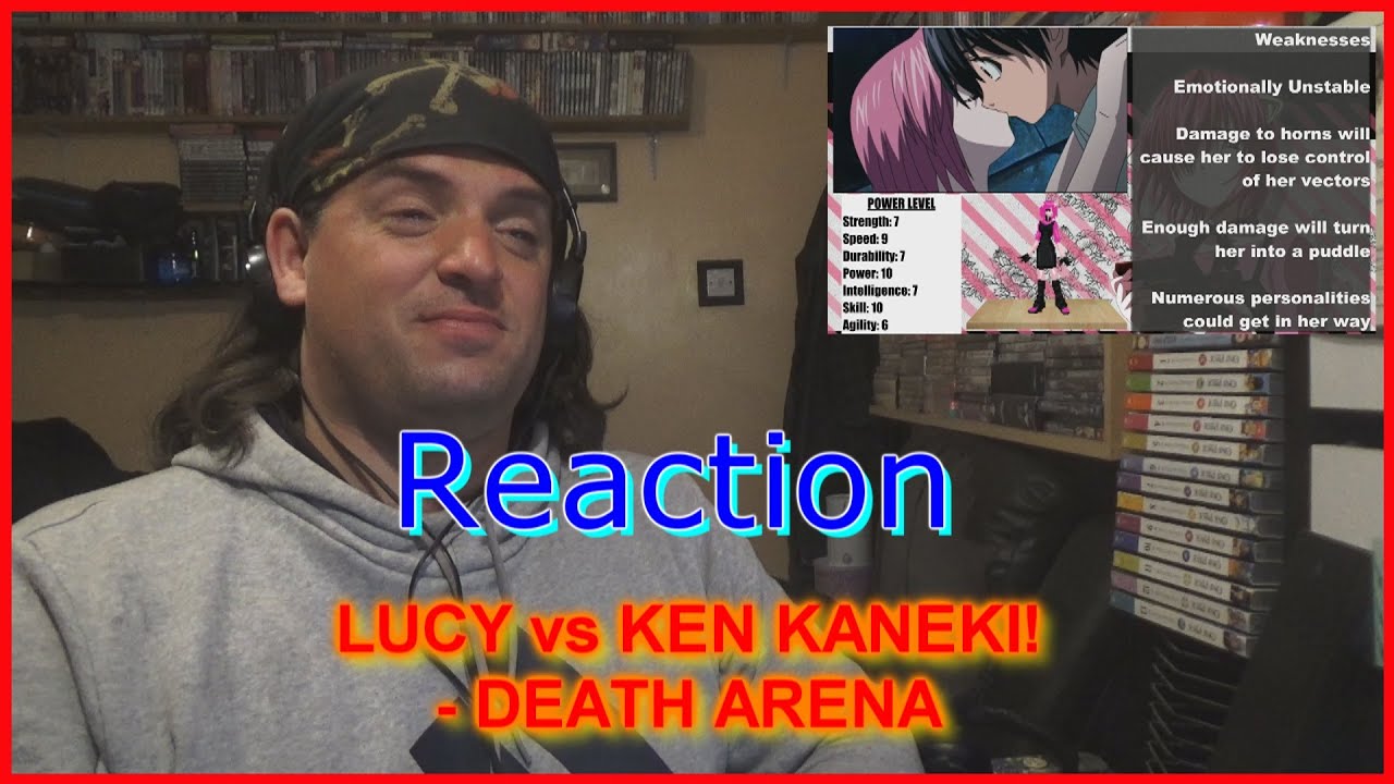 Kaneki Ken (Tokyo Ghoul) vs Lucy Diclonious (Elfen Lied