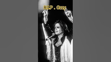 Ozzy Osbourne Rest In Peace #ozzyosbourne #rock #ozzytribute #ozzy #viralshort #icon #music #wow