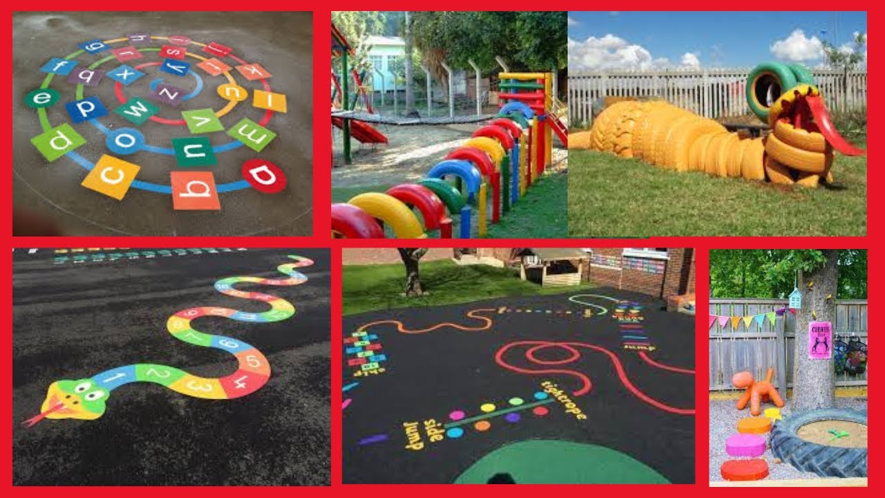 EMBELLECE TUS PATIOS ESCOLARES CON ESTAS IDEAS / PATIOS ESCOLARES