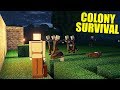 COLONY SURVIVAL - DEMASIADOS ZOMBIES!!! MODO HARD