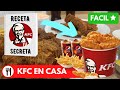 POLLO ESTILO KFC + PAPAS FRITAS + ENSALADA DE COL | RECETA COMPLETA Y FACIL