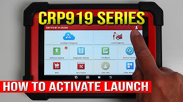 Launch X431 CRP919EBT Setup & Activation (Bidirectional Scanner)
