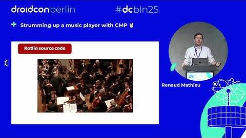 Strumming up a music player with CMP 🤘  Renaud Mathieu  droidcon Berlin 2025