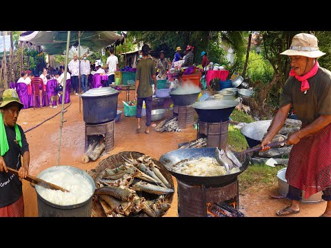 Foods & Dessert Cooking @ Countryside - Cambodian Traditional Foods And Cooking Lifestyle Pa