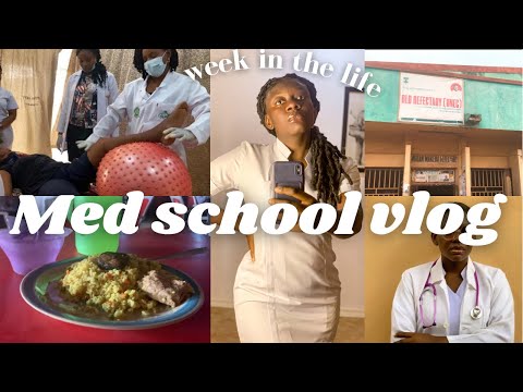 A WEEK IN THE LIFE OF A MEDICAL STUDENT | med school vlog | UNIVERSITY OF NIGERIA ENUGU CAMPUS(UNEC)
