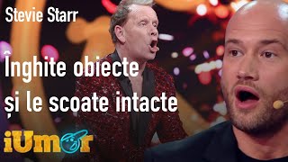 E un fenomen! Stevie Starr, Regurgitatorul Profesionist, înghite obiecte și le scoate intacte