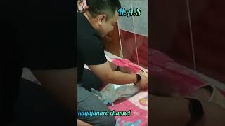 trik super jitu menidurkan bayi #shorts #feedshorts #shortvideo #bidadarisurgaku #bayilucu