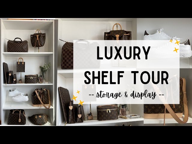How to display and store your Louis Vuitton collection. This is how  ‎Cynthia Plate‎ (our group member) keeps her LV bags! I…