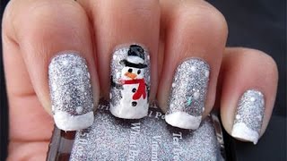 Easy Snowman Nail Art Designs, Ideas, Trends