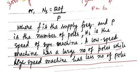 lecture 14 Principal of operation & Synchronization of Synchronous Machine with infinite bus