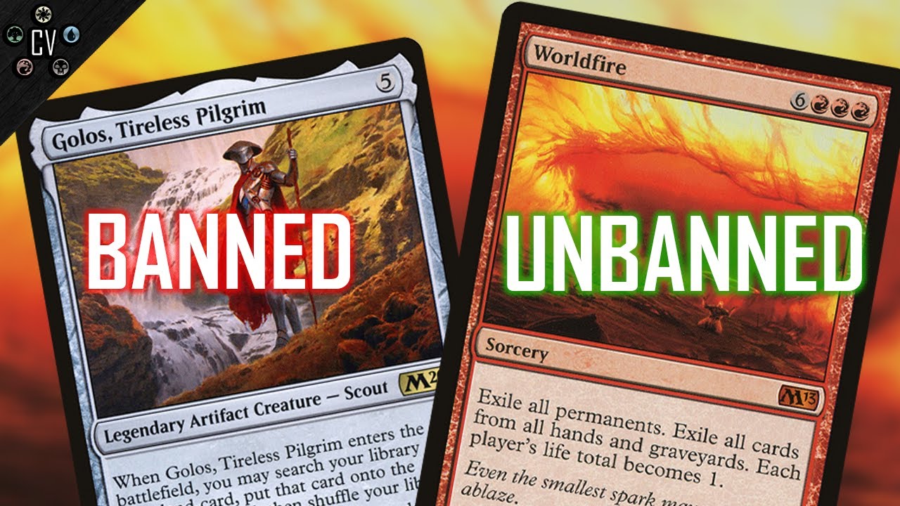 GOLOS BANNED & WORLDFIRE UNBANNED?! My Thoughts on the Recent EDH