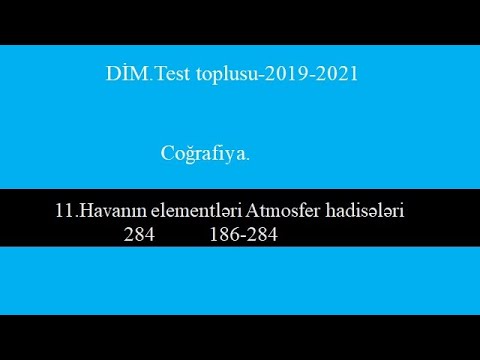 Video: Atmosferin hansı təbəqəsi ən yüksək sıxlığa və təzyiqə malikdir?