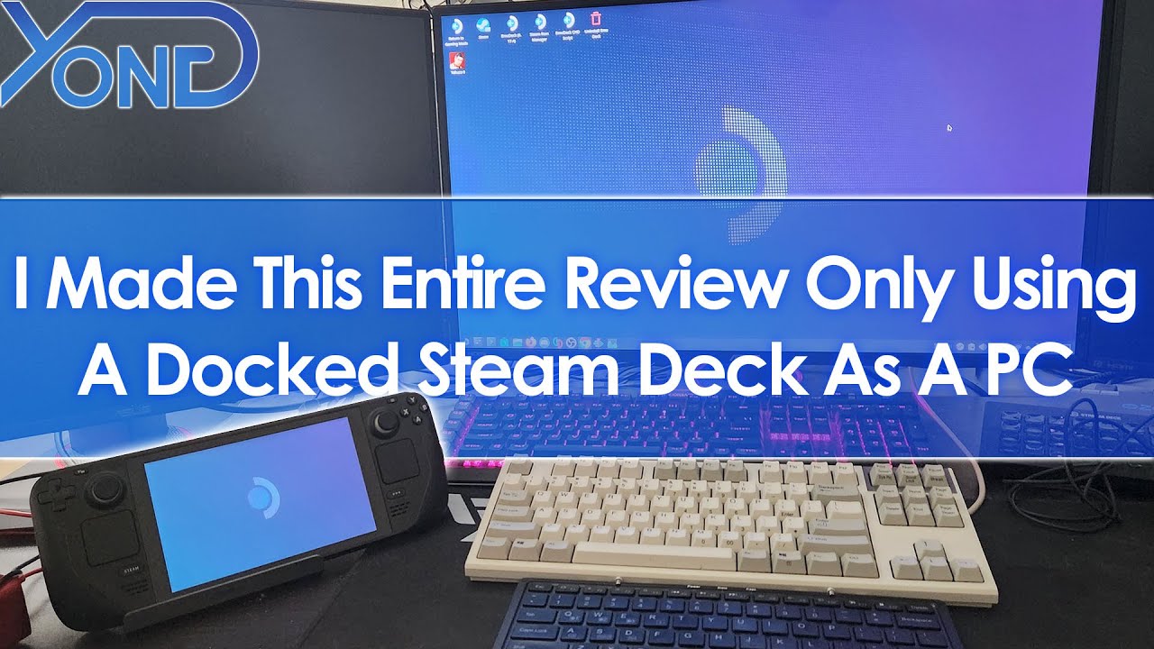 I Made This Entire Review Only Using A Steam Deck + JSAUX ‘s M.2 SSD Dock As A PC