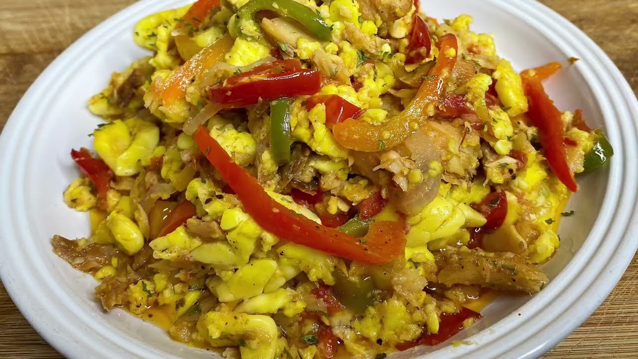 Ackee & Saltfish (Jamaica’s National Dish)🇯🇲 - YouTube