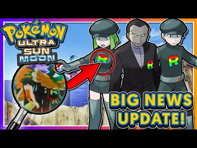 Pokémon Ultra Sun e Ultra Moon – Novos detalhes sobre Team Rainbow Rocket,  Pokémons lendários, e mais – PróximoNível