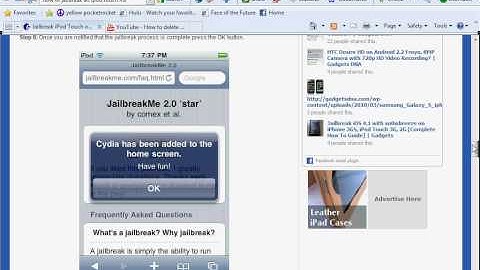 how to jailbreak an ipod/iphone 4.0 mc model without a computer