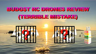 BUDGET RC DRONES REVIEW: In Collaboration - 10,000 Subscribers Special (GONE WRONG)