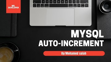 SQL with MYSQL in Arabic # 16 + Auto-Increment