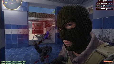 CSGO Arms Race sub one minute with bots (POOLDAY)