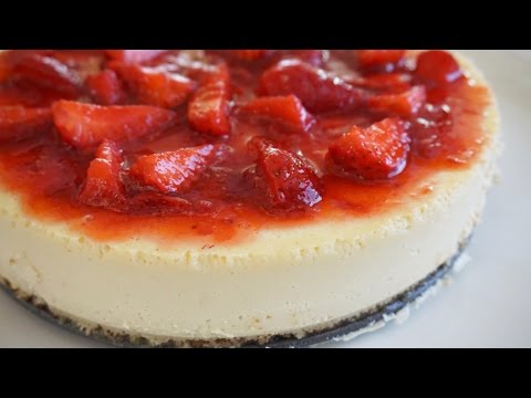 Video: Cheesecake Met Ricotta En Verse Aardbeien