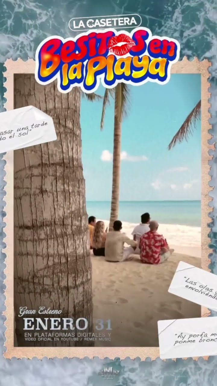 Que rico pasar la tarde tomando el sol… ? Pero más rico en escuchar #BesitosEnLaPlaya este viernes
