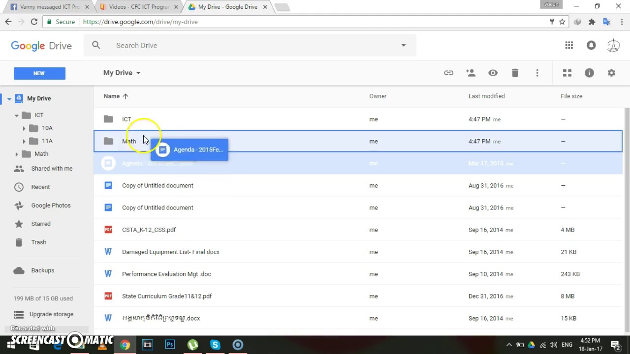 google drive download folder