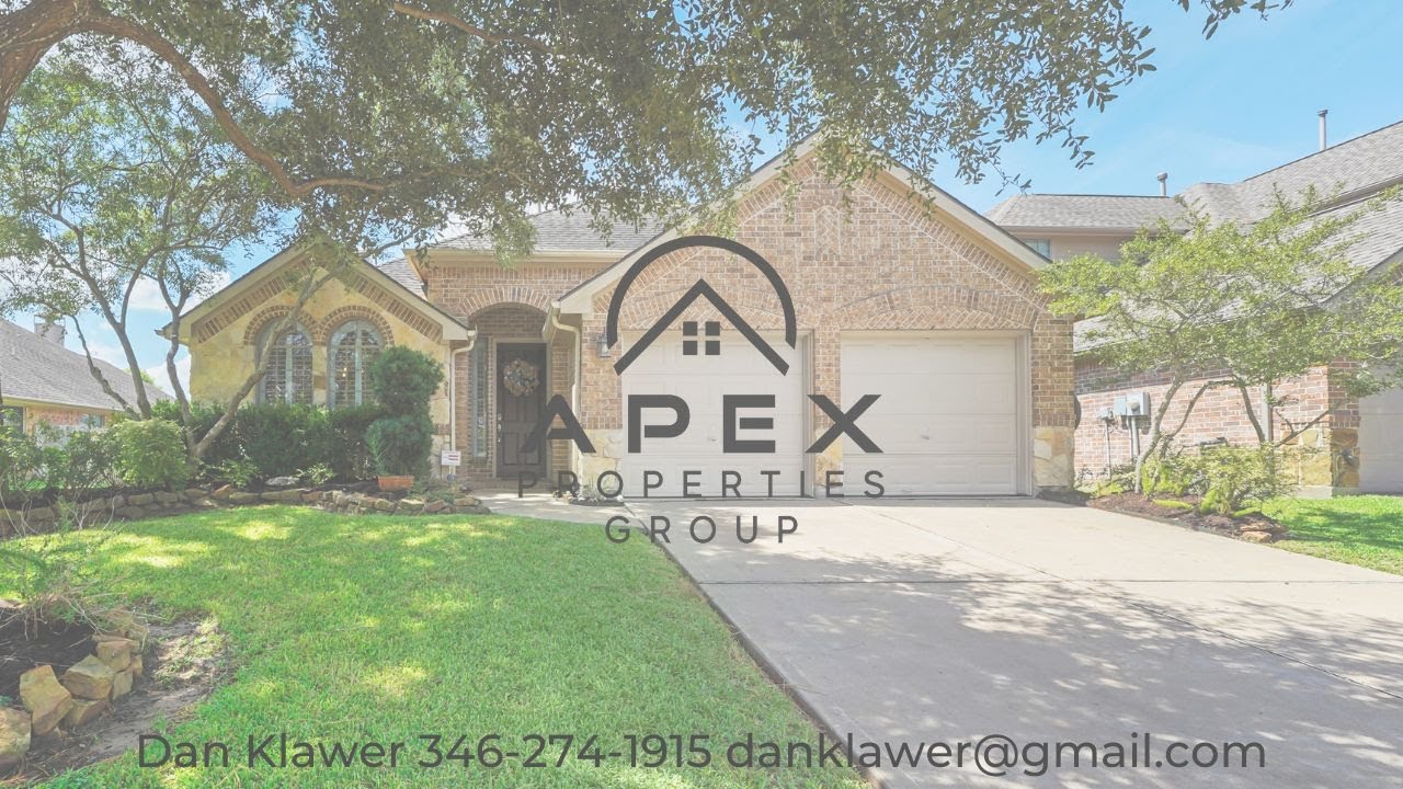 4514 Greenwood Trace Katy TX 77494 YouTube